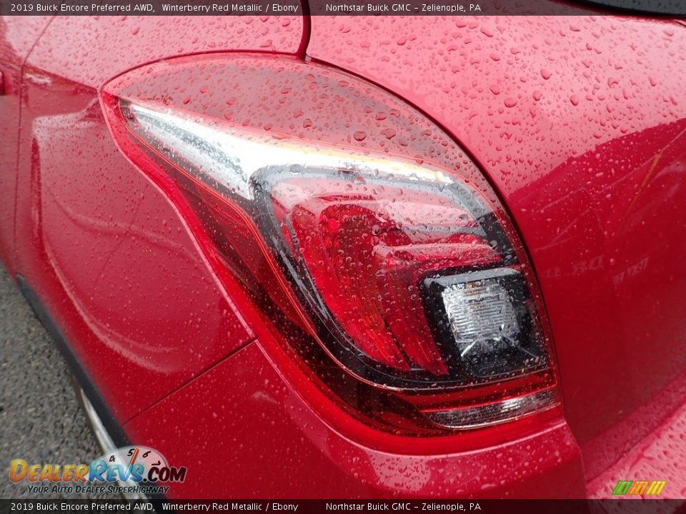 2019 Buick Encore Preferred AWD Winterberry Red Metallic / Ebony Photo #8