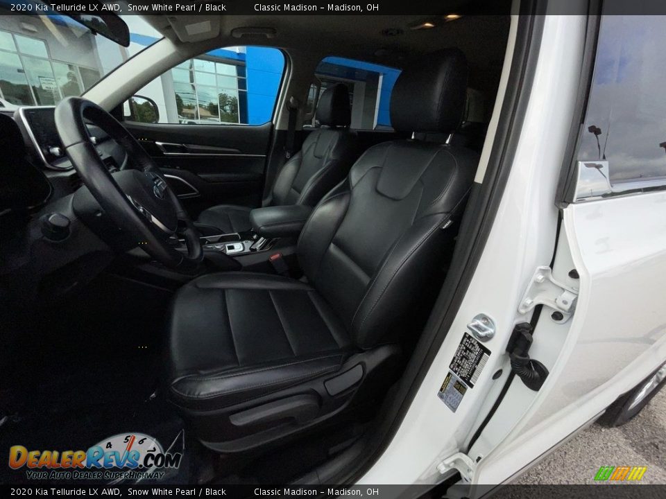 2020 Kia Telluride LX AWD Snow White Pearl / Black Photo #6