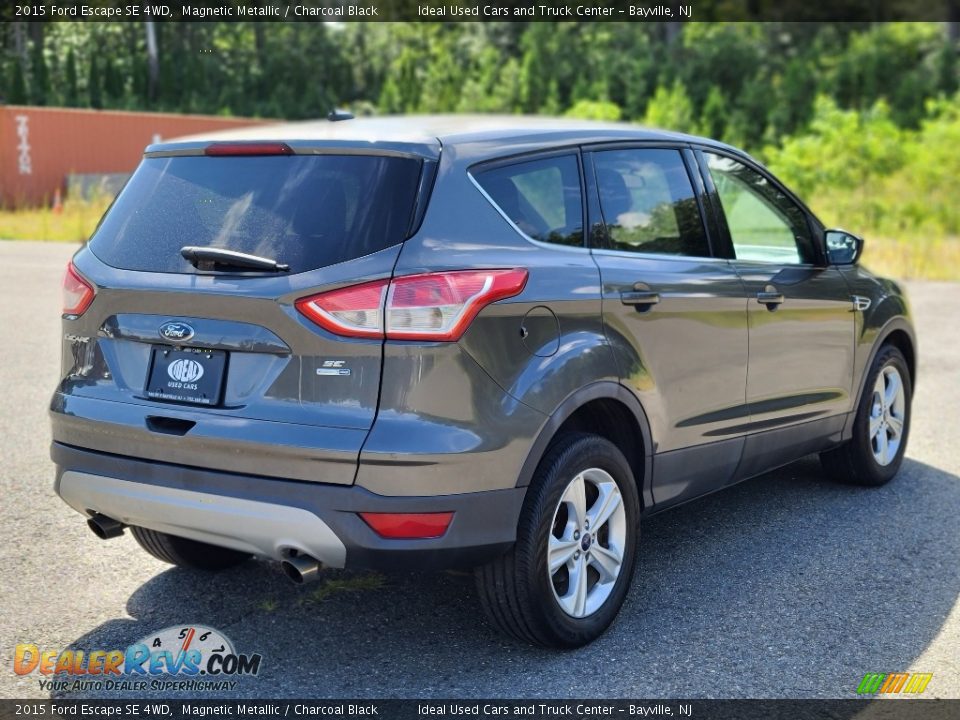 2015 Ford Escape SE 4WD Magnetic Metallic / Charcoal Black Photo #5