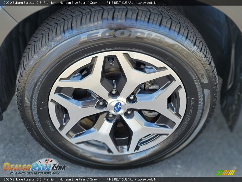 2020 Subaru Forester 2.5i Premium Horizon Blue Pearl / Gray Photo #34