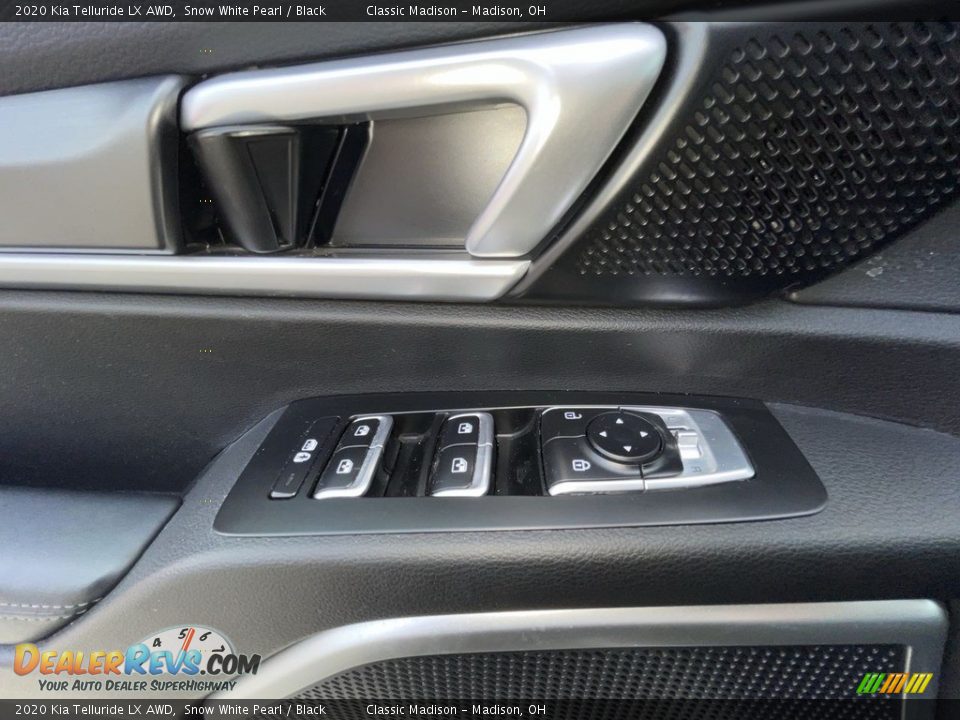 2020 Kia Telluride LX AWD Snow White Pearl / Black Photo #7