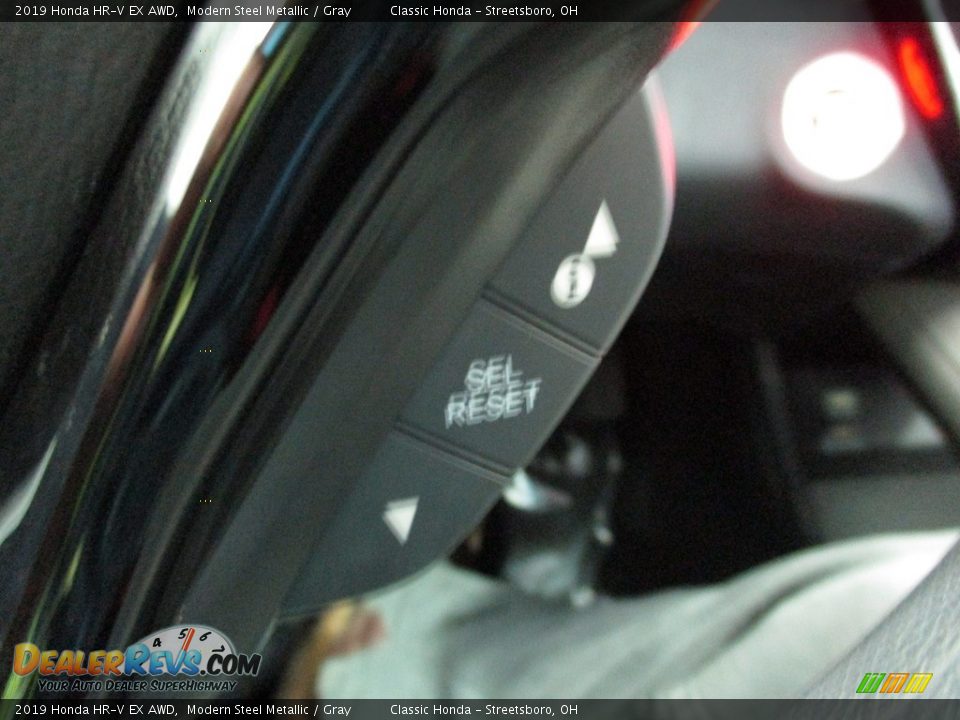 2019 Honda HR-V EX AWD Modern Steel Metallic / Gray Photo #30
