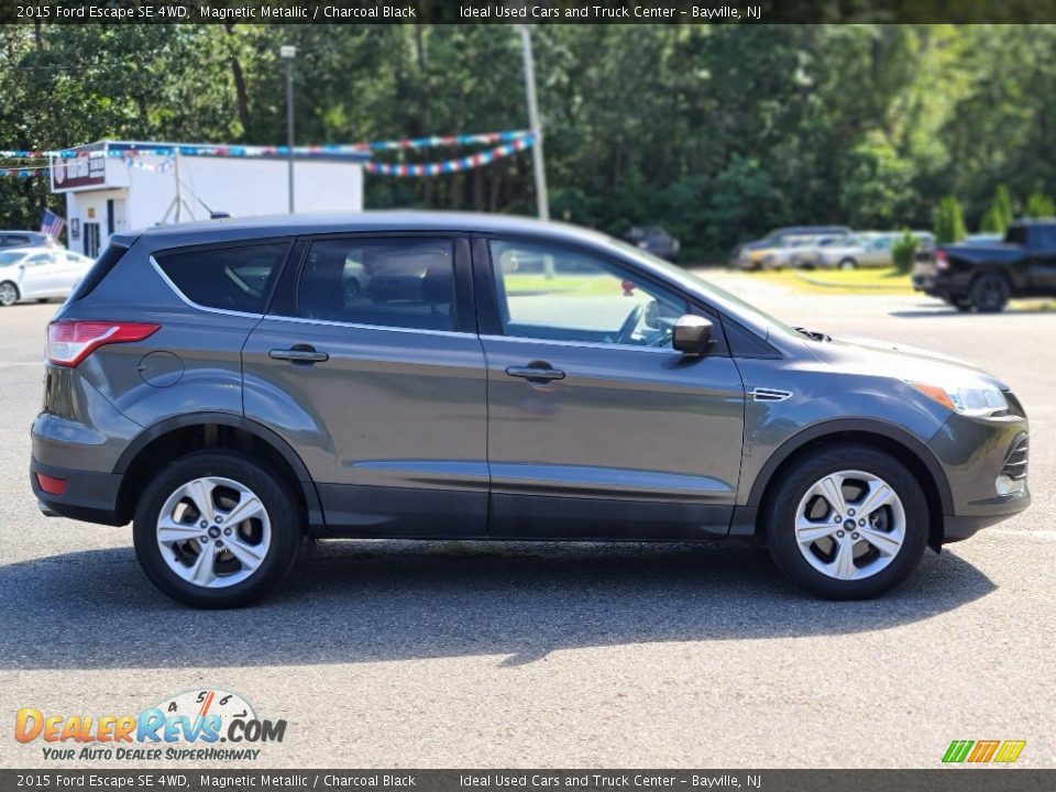 2015 Ford Escape SE 4WD Magnetic Metallic / Charcoal Black Photo #6