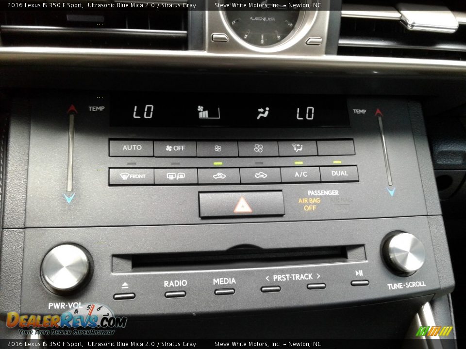 Controls of 2016 Lexus IS 350 F Sport Photo #25