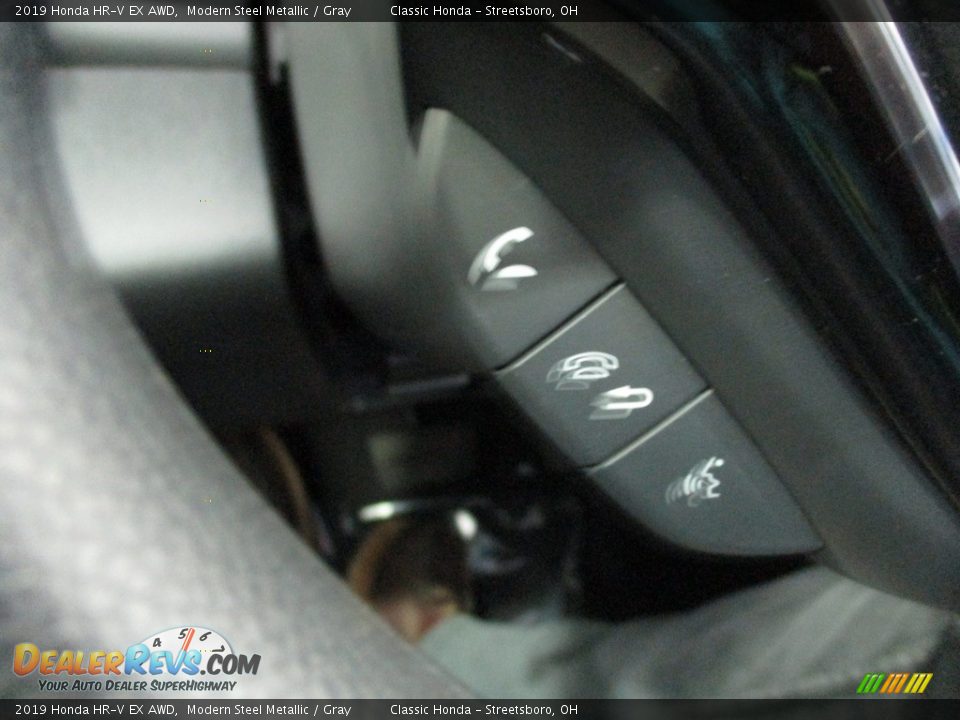 2019 Honda HR-V EX AWD Modern Steel Metallic / Gray Photo #31