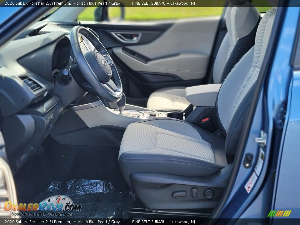 2020 Subaru Forester 2.5i Premium Horizon Blue Pearl / Gray Photo #36