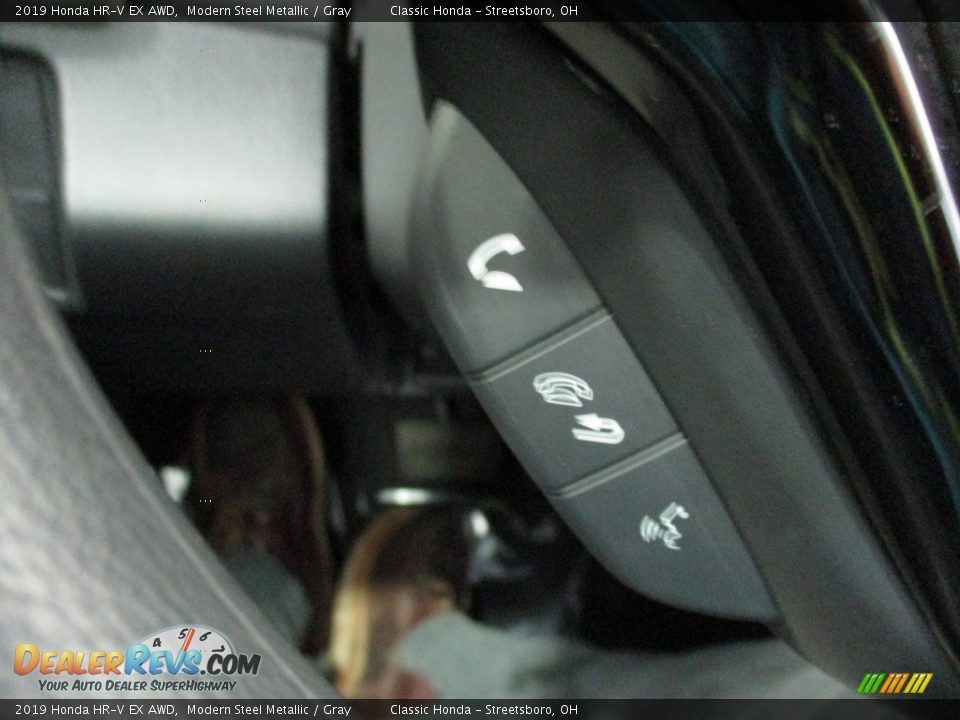 2019 Honda HR-V EX AWD Modern Steel Metallic / Gray Photo #32