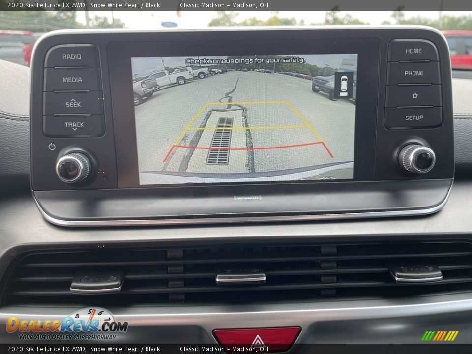 2020 Kia Telluride LX AWD Snow White Pearl / Black Photo #11