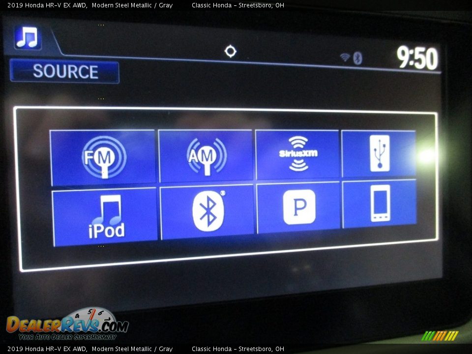 2019 Honda HR-V EX AWD Modern Steel Metallic / Gray Photo #34