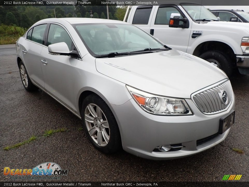 2012 Buick LaCrosse FWD Quicksilver Metallic / Titanium Photo #4