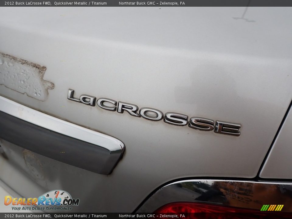 2012 Buick LaCrosse FWD Quicksilver Metallic / Titanium Photo #6
