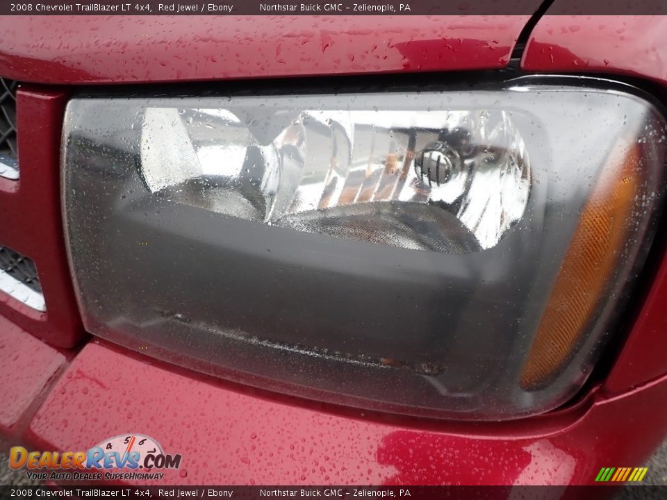 2008 Chevrolet TrailBlazer LT 4x4 Red Jewel / Ebony Photo #2