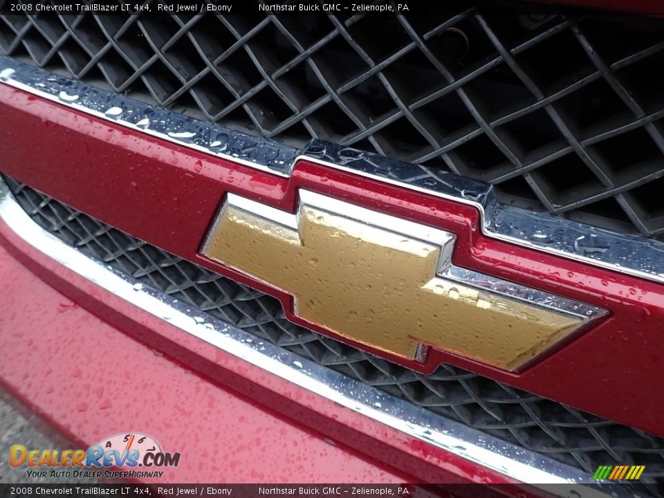 2008 Chevrolet TrailBlazer LT 4x4 Red Jewel / Ebony Photo #3