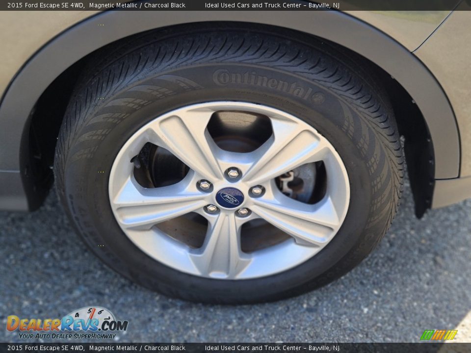 2015 Ford Escape SE 4WD Magnetic Metallic / Charcoal Black Photo #29