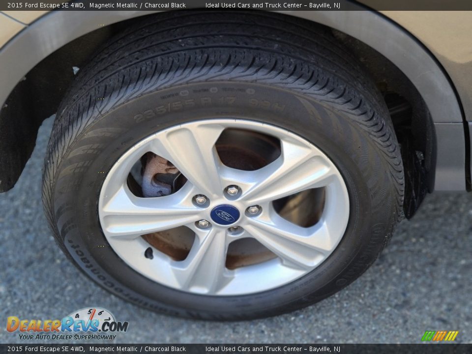 2015 Ford Escape SE 4WD Magnetic Metallic / Charcoal Black Photo #30