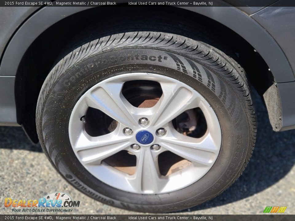 2015 Ford Escape SE 4WD Magnetic Metallic / Charcoal Black Photo #31