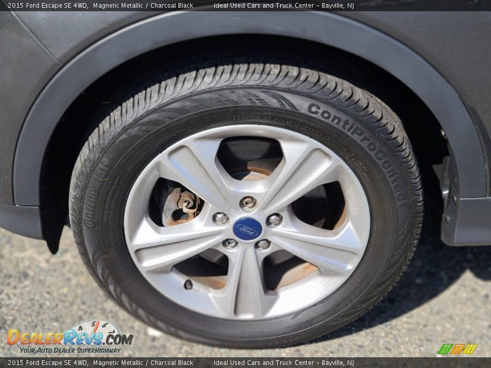 2015 Ford Escape SE 4WD Magnetic Metallic / Charcoal Black Photo #32