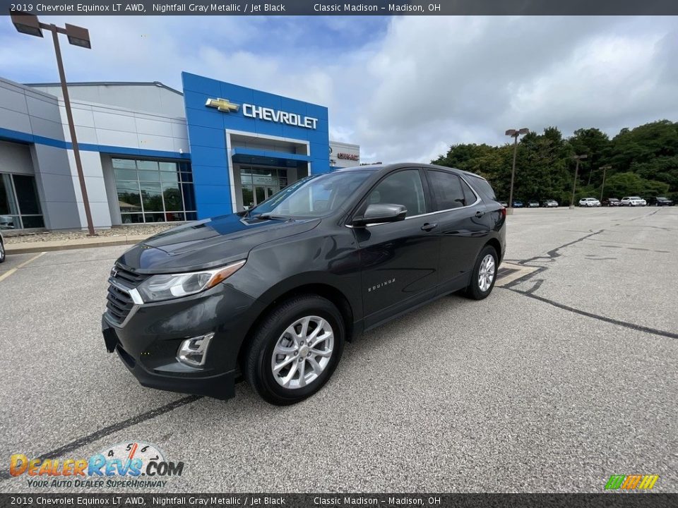 2019 Chevrolet Equinox LT AWD Nightfall Gray Metallic / Jet Black Photo #1