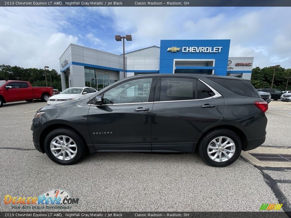 2019 Chevrolet Equinox LT AWD Nightfall Gray Metallic / Jet Black Photo #2