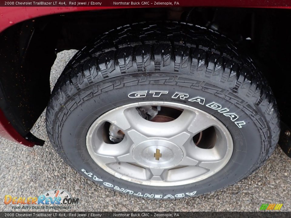 2008 Chevrolet TrailBlazer LT 4x4 Red Jewel / Ebony Photo #9