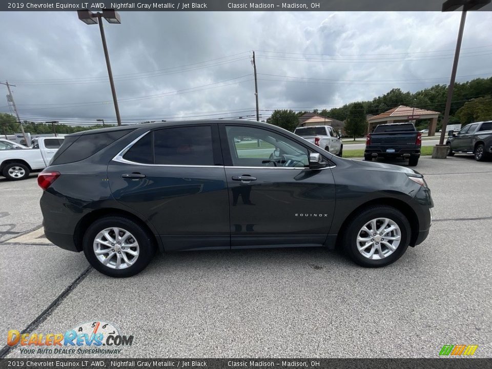 2019 Chevrolet Equinox LT AWD Nightfall Gray Metallic / Jet Black Photo #3