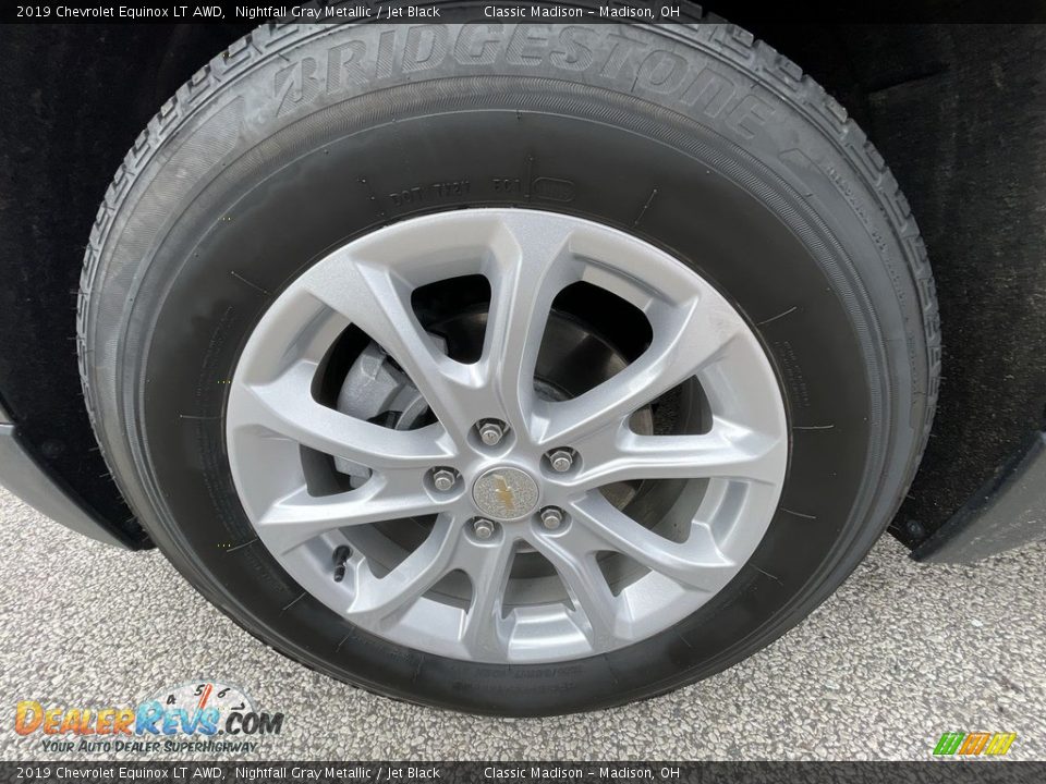 2019 Chevrolet Equinox LT AWD Nightfall Gray Metallic / Jet Black Photo #5