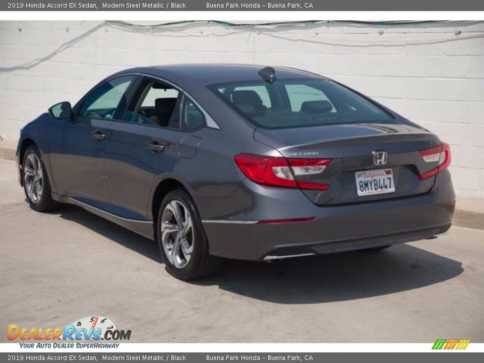 2019 Honda Accord EX Sedan Modern Steel Metallic / Black Photo #2