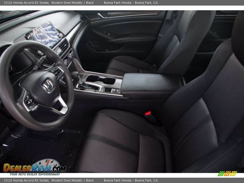 2019 Honda Accord EX Sedan Modern Steel Metallic / Black Photo #3