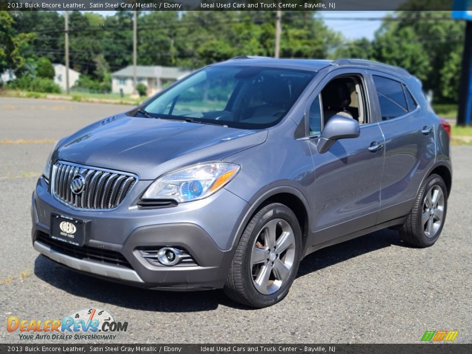 2013 Buick Encore Leather Satin Steel Gray Metallic / Ebony Photo #1