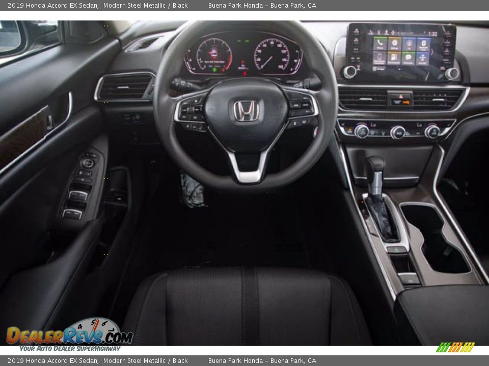 2019 Honda Accord EX Sedan Modern Steel Metallic / Black Photo #5