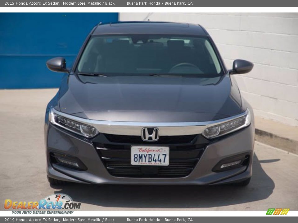 2019 Honda Accord EX Sedan Modern Steel Metallic / Black Photo #7