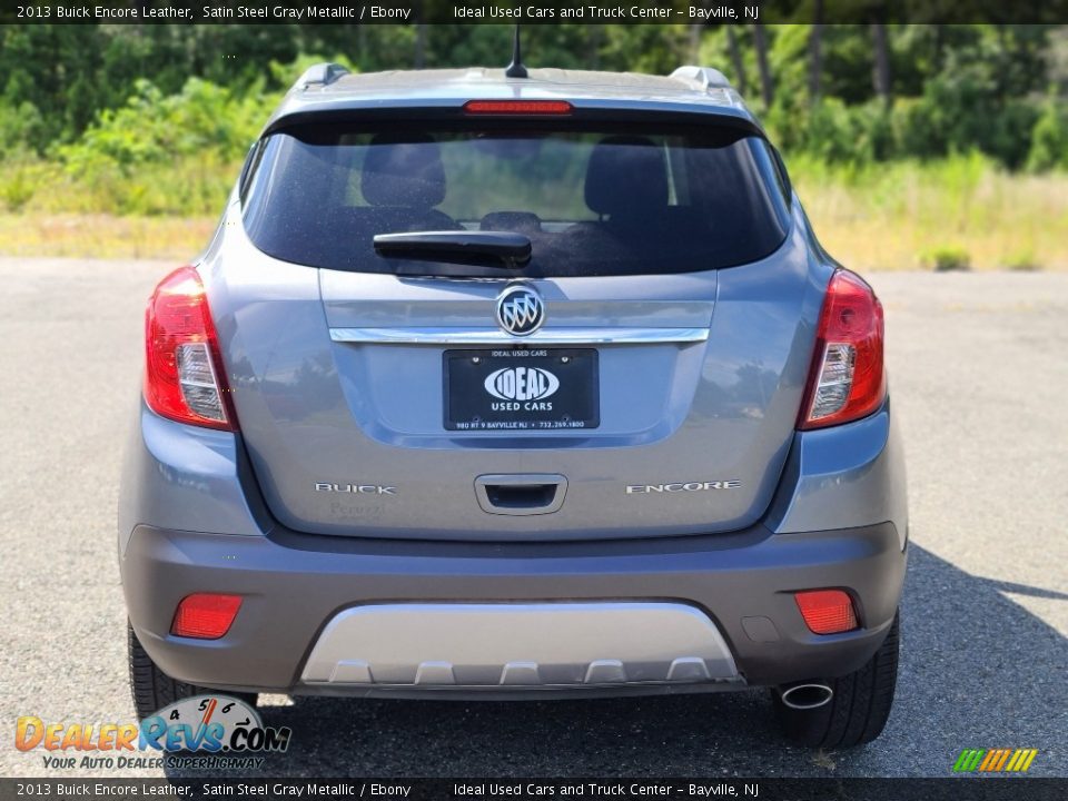 2013 Buick Encore Leather Satin Steel Gray Metallic / Ebony Photo #4