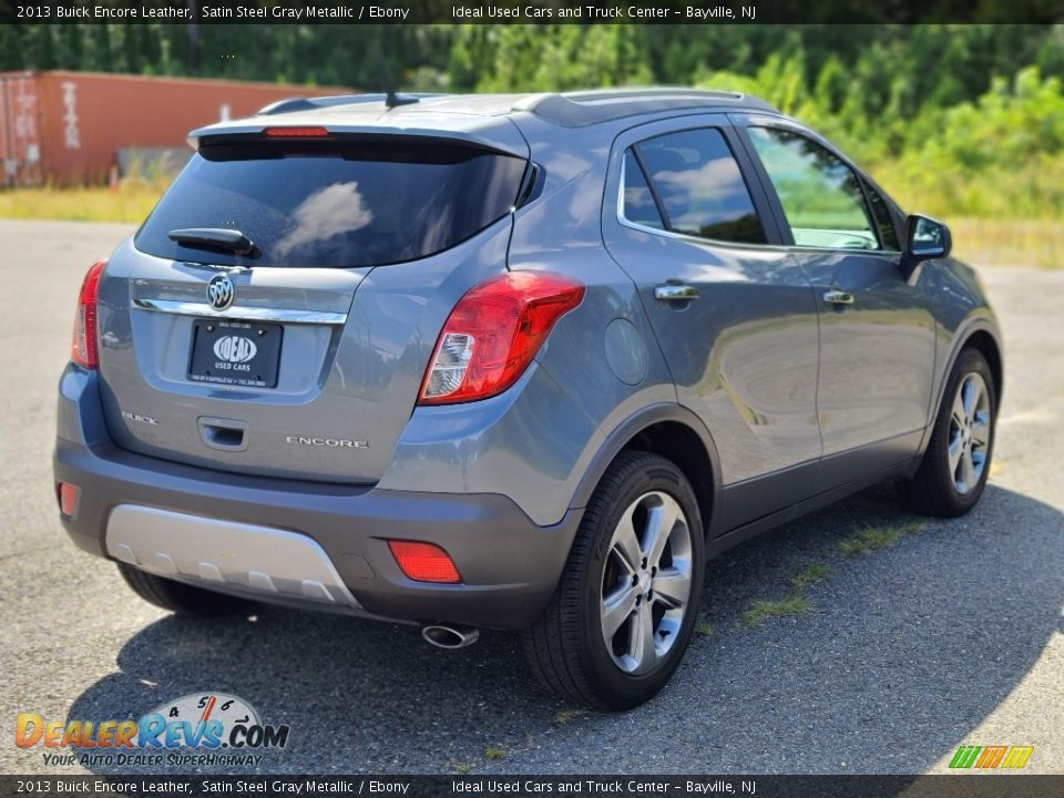 2013 Buick Encore Leather Satin Steel Gray Metallic / Ebony Photo #5