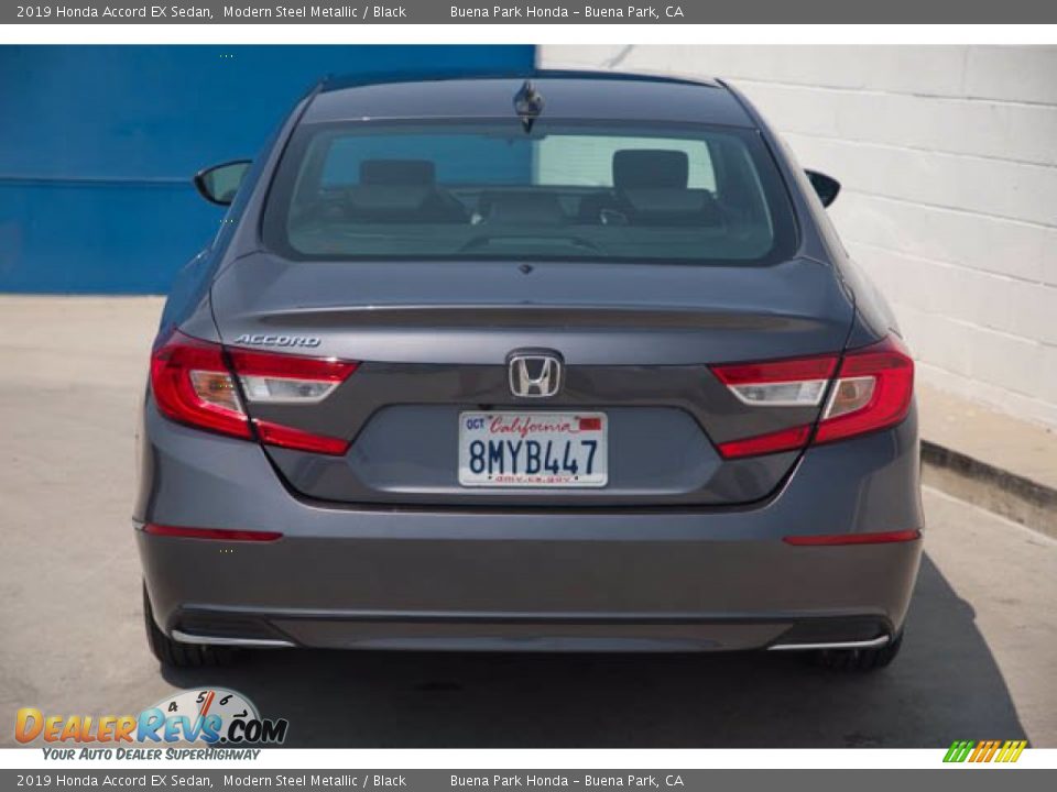 2019 Honda Accord EX Sedan Modern Steel Metallic / Black Photo #9