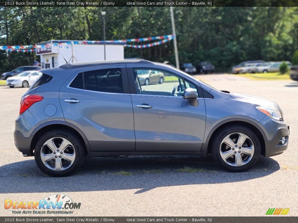 2013 Buick Encore Leather Satin Steel Gray Metallic / Ebony Photo #6