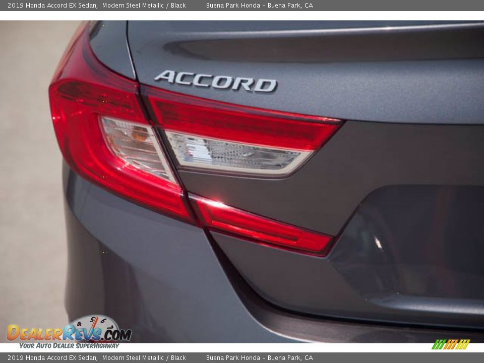 2019 Honda Accord EX Sedan Modern Steel Metallic / Black Photo #10