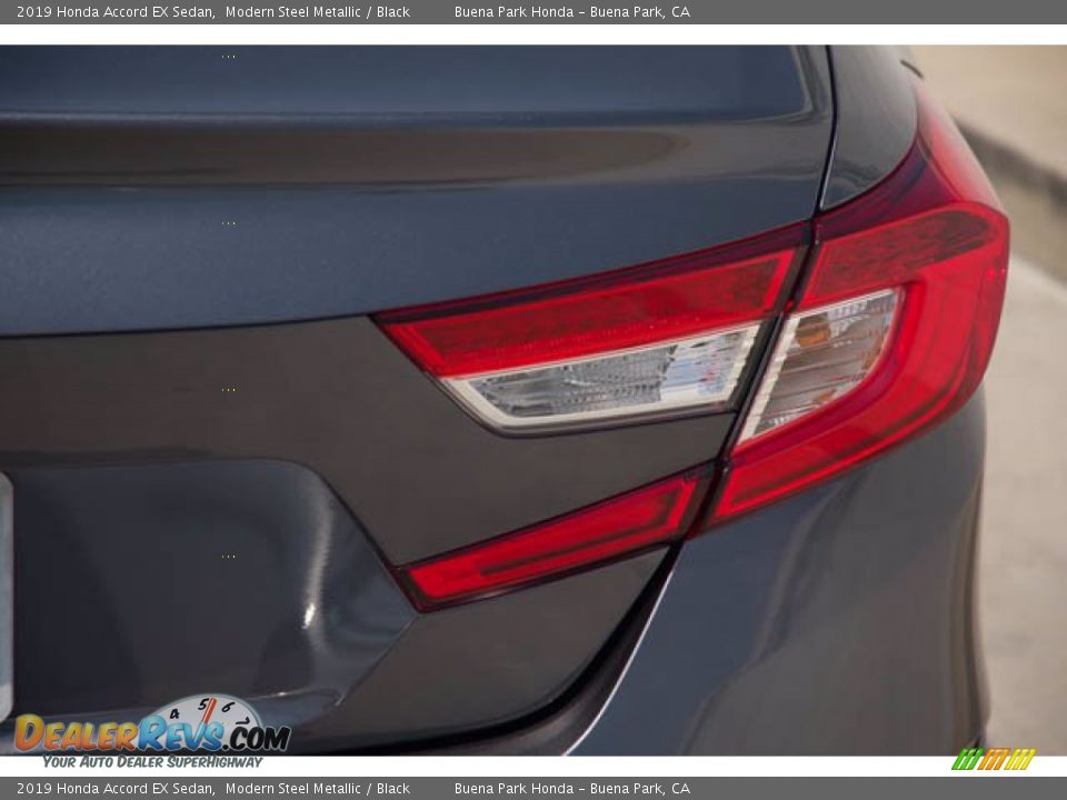 2019 Honda Accord EX Sedan Modern Steel Metallic / Black Photo #11