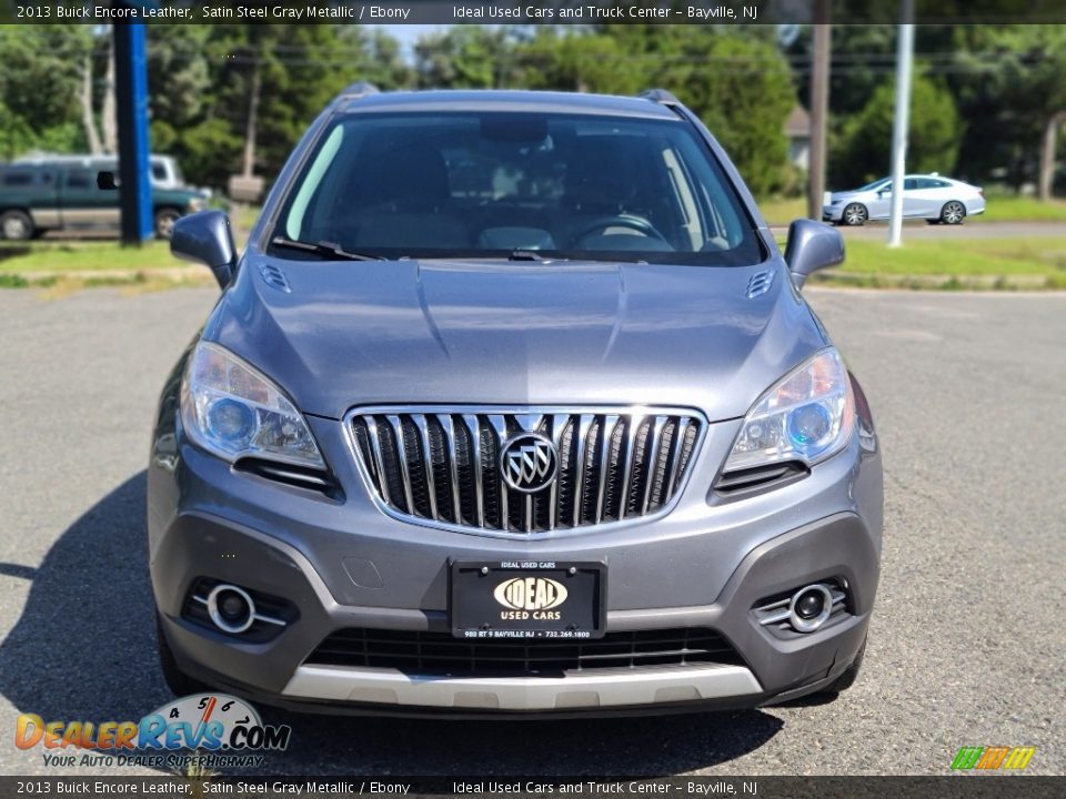 2013 Buick Encore Leather Satin Steel Gray Metallic / Ebony Photo #8