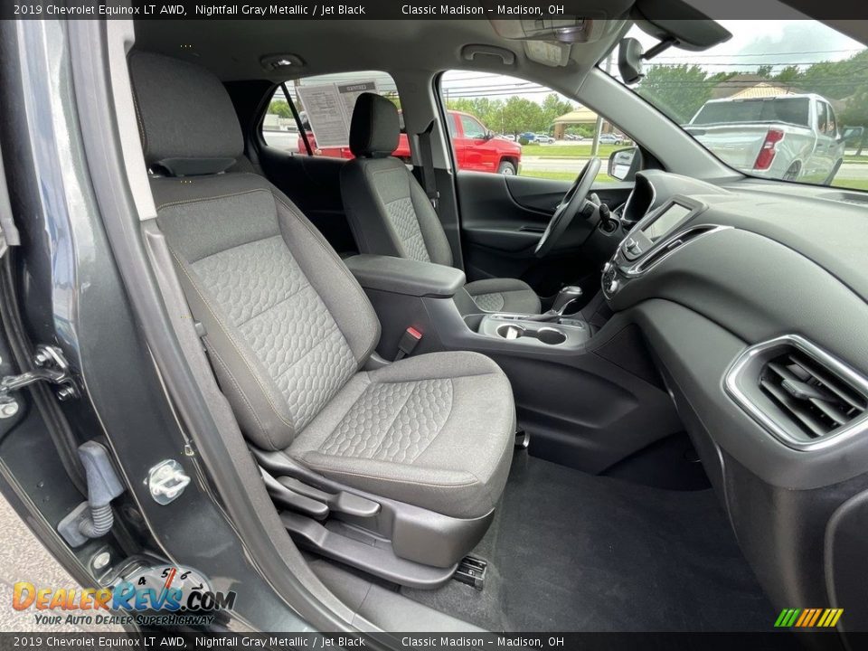 2019 Chevrolet Equinox LT AWD Nightfall Gray Metallic / Jet Black Photo #16