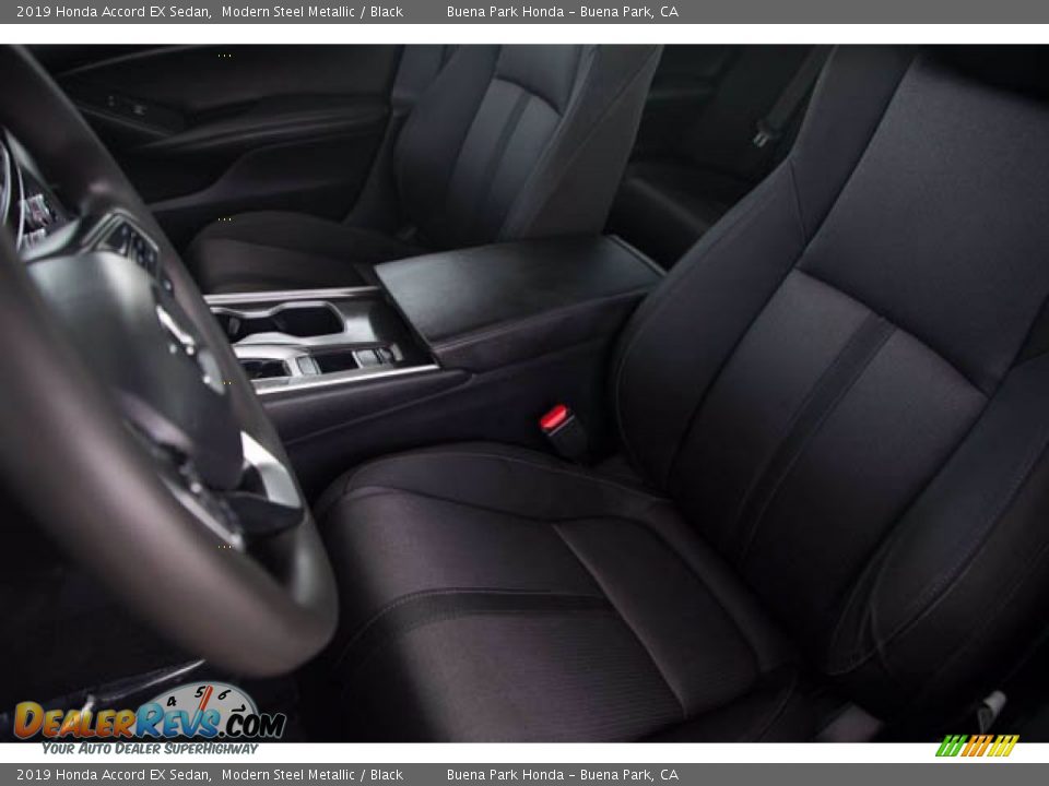 2019 Honda Accord EX Sedan Modern Steel Metallic / Black Photo #18