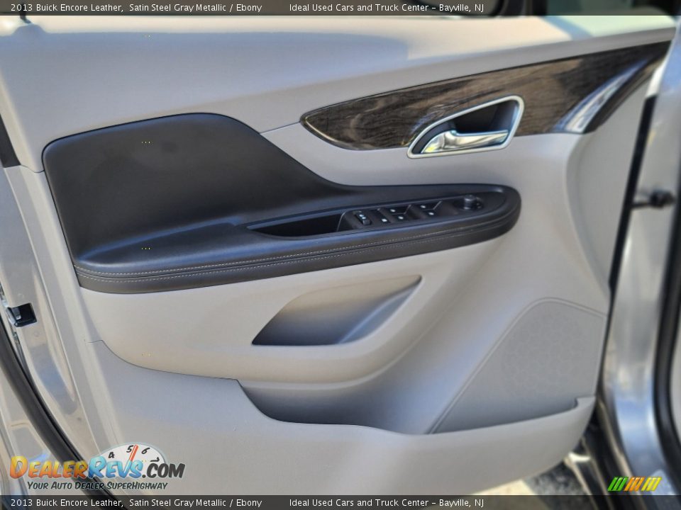 2013 Buick Encore Leather Satin Steel Gray Metallic / Ebony Photo #15