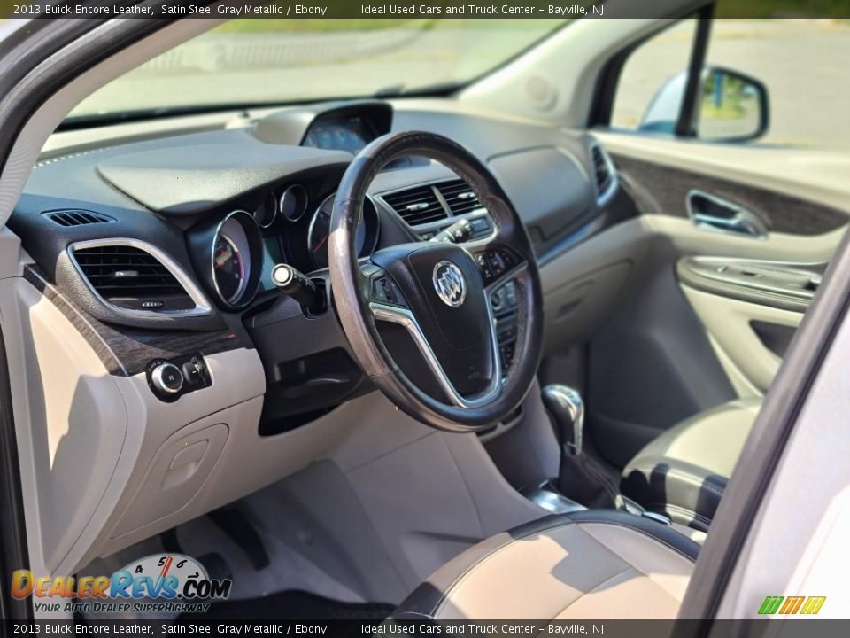 2013 Buick Encore Leather Satin Steel Gray Metallic / Ebony Photo #16