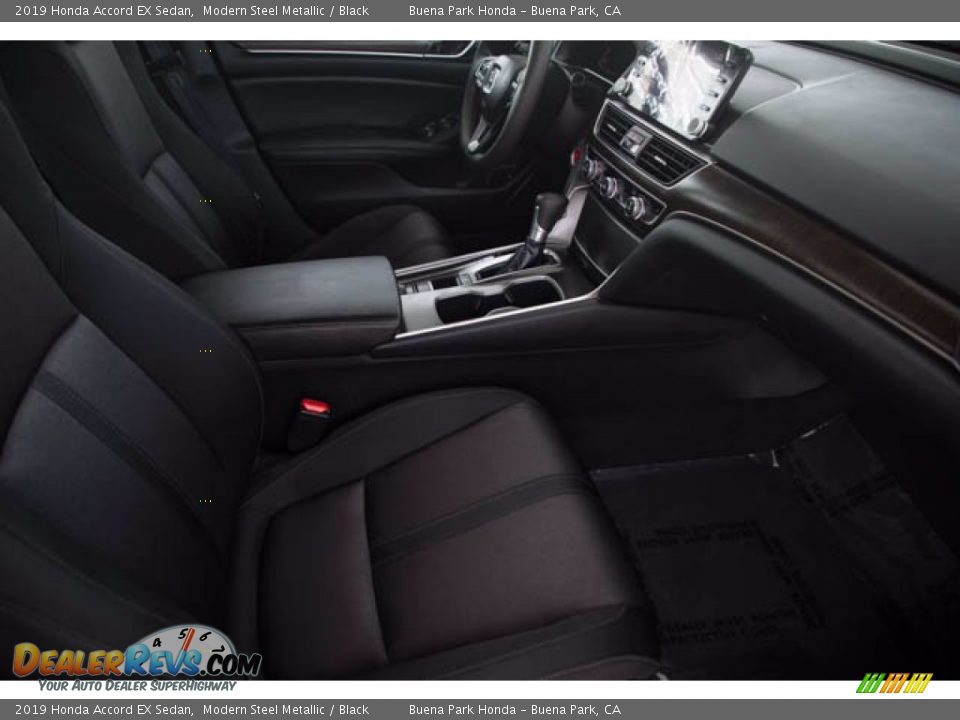 2019 Honda Accord EX Sedan Modern Steel Metallic / Black Photo #24