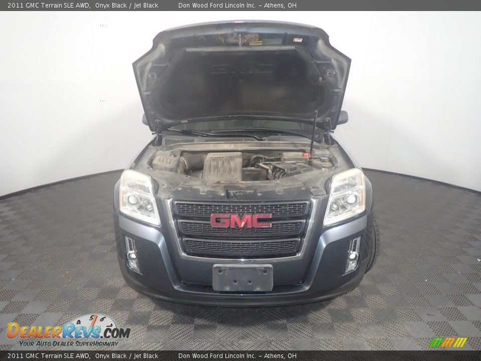 2011 GMC Terrain SLE AWD Onyx Black / Jet Black Photo #5