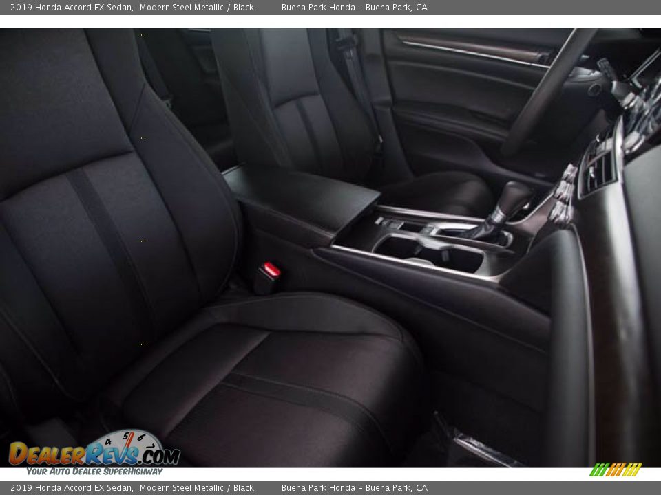 2019 Honda Accord EX Sedan Modern Steel Metallic / Black Photo #25