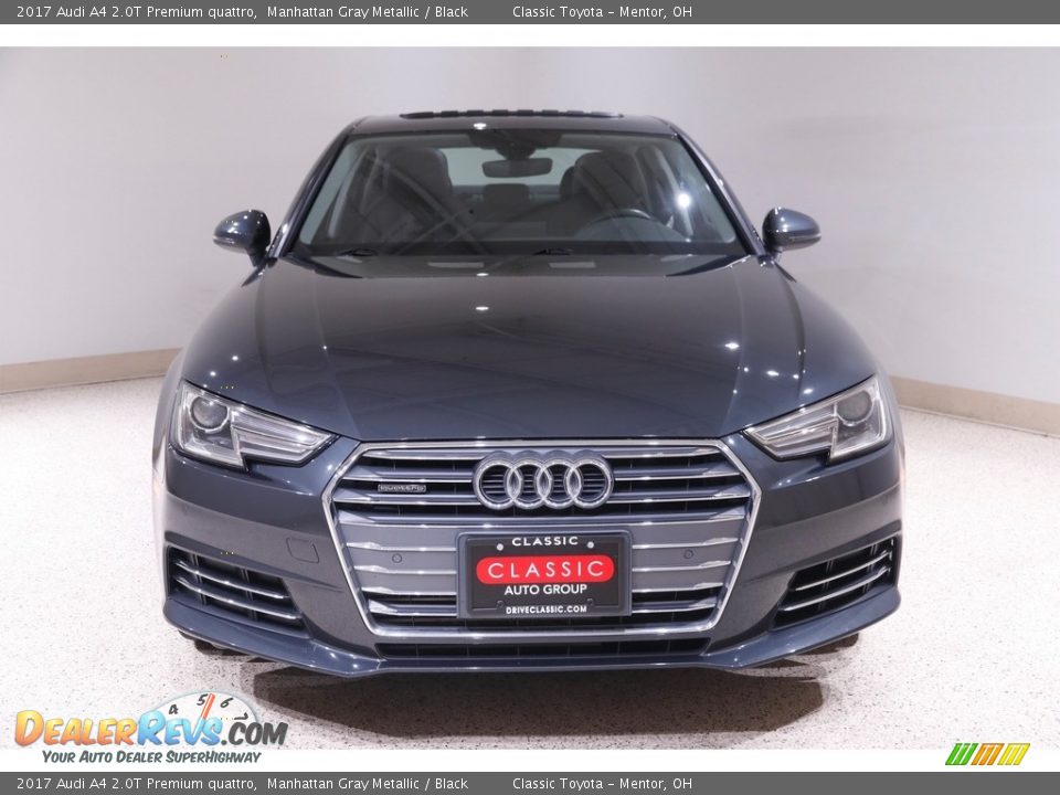 2017 Audi A4 2.0T Premium quattro Manhattan Gray Metallic / Black Photo #2