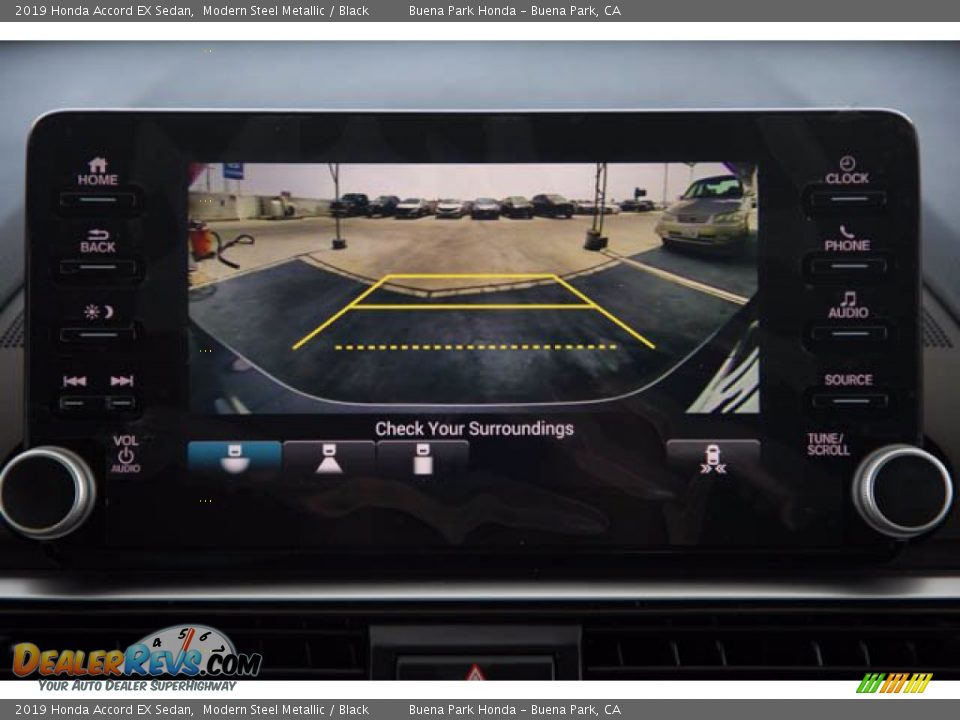 2019 Honda Accord EX Sedan Modern Steel Metallic / Black Photo #27