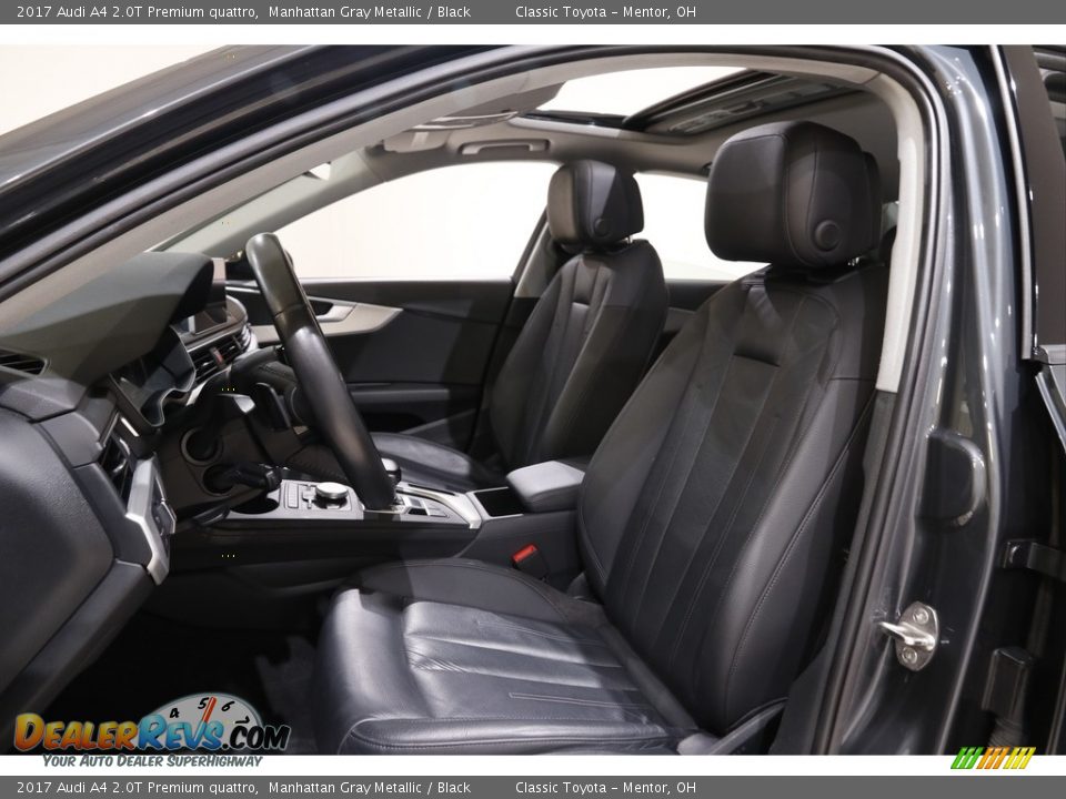 2017 Audi A4 2.0T Premium quattro Manhattan Gray Metallic / Black Photo #5