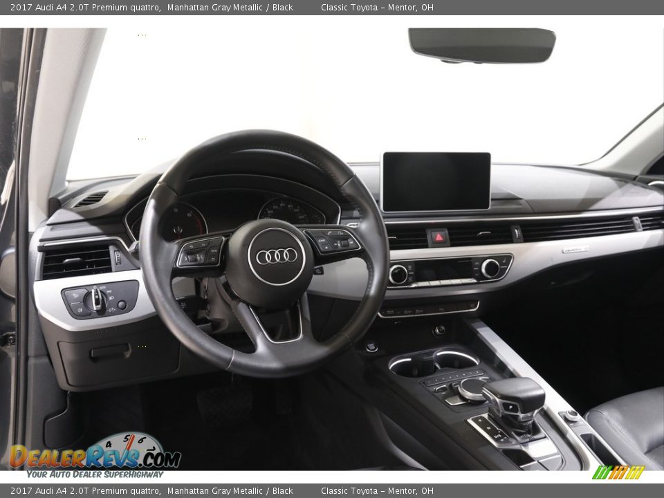 2017 Audi A4 2.0T Premium quattro Manhattan Gray Metallic / Black Photo #6