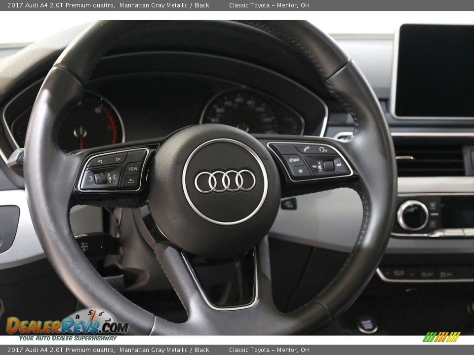 2017 Audi A4 2.0T Premium quattro Manhattan Gray Metallic / Black Photo #7